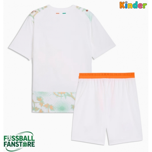 Elfenbeinküste Replik Auswärtstrikot Kinder WM 2026 Kurzarm (+ Kurze Hosen)